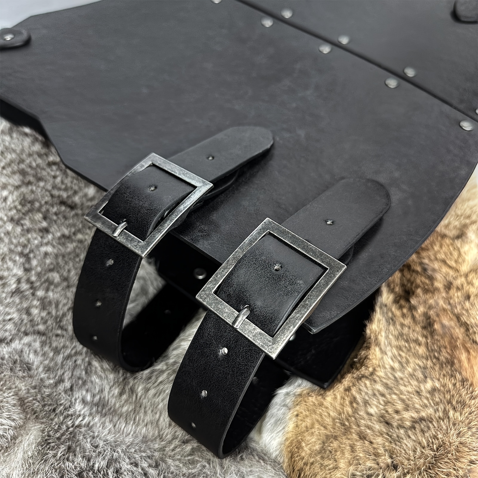 Medieval Faux Leather Chest Armor